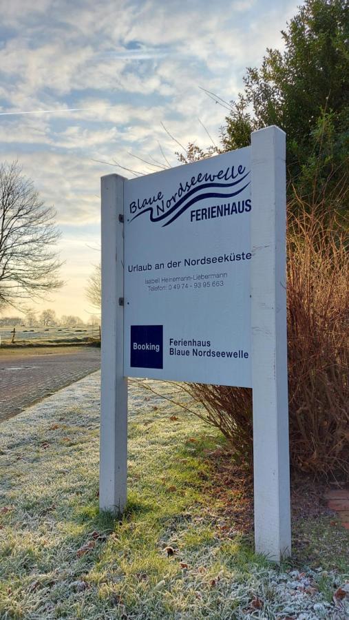 Ferienhaus Blaue Nordseewelle Villa Esens Kültér fotó